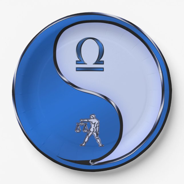 Assiettes En Carton Libra the Scales (Devant)