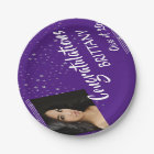 Lignes et étoiles | Purple modifiable | Diplôme ph