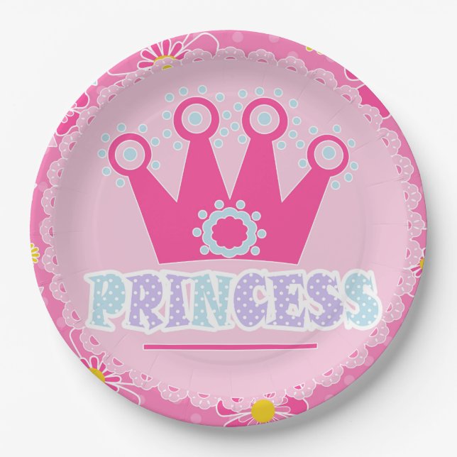 Assiettes En Carton Little Kitty (Devant)