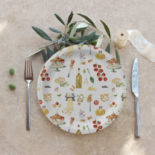 Assiettes En Carton Little Meatball Fête d'anniversaire Holy Ravioli