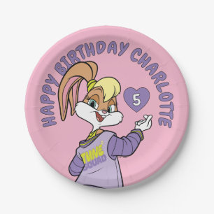 Assiettes En Carton Lola TUNE SQUAD™ Varsity Heart