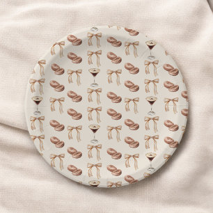 Assiettes En Carton Love is Brewing Espresso Martini Enterrement de Vi