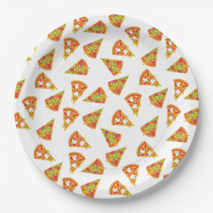 Assiettes En Carton Love Pizza