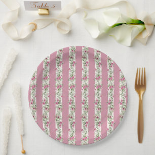 Assiettes En Carton Love Shack Fiance Tea Rose Fête des mariées