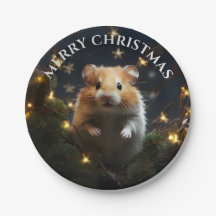 Lumières de Hamster et de Noël