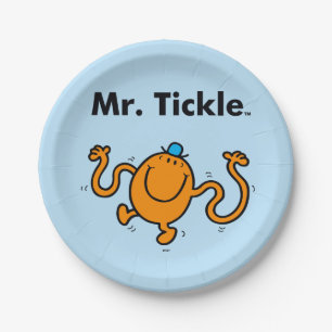 Assiettes En Carton M. Men M. Tickle Tickle