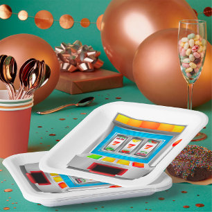 Assiettes En Carton Machine à sous