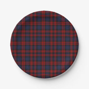 Assiettes En Carton MacLachlan Clan Tartan Plaque Papier Plaid