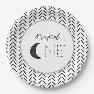 Assiettes En Carton Magique Une joyeuse Plaques d'Anniversaire Galaxy