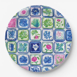 Assiettes En Carton Mah-jong