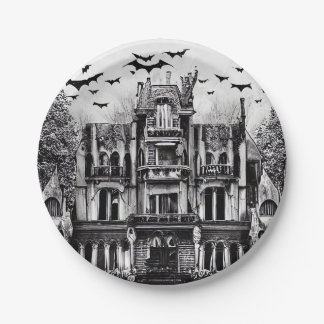 Assiettes En Carton Maison haunted