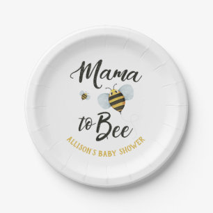 Assiettes En Carton Maman aux plaques à papier d'ABEILLE