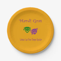 Mardi Gras Masques Rouler