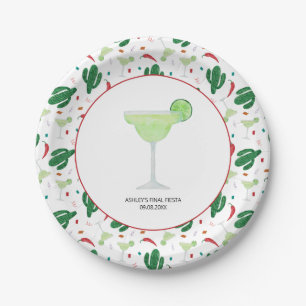 Assiettes En Carton Margarita Mariage Bachelorette Party, Final Fiesta