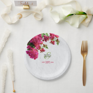 Assiettes En Carton Mariage aux îles grecques méditerranéennes avec Bo