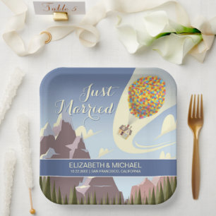 Assiettes En Carton Mariage Disney Pixar Up