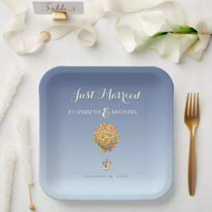 Assiettes En Carton Mariage Disney Pixar Up   Marié
