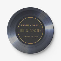 Mariage noir Retro Vinyl Record