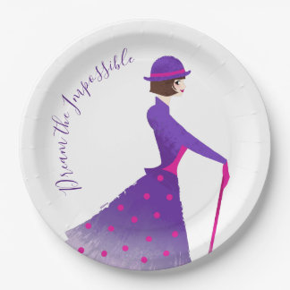 Assiettes En Carton Marie Poppins| Rêver l'impossible