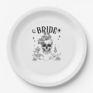 Assiettes En Carton Mariée ou Mourir Jusqu'à Ce Que La Mort Nous Sépar
