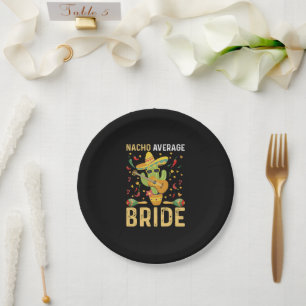 Assiettes En Carton Mariée pas moyenne Nacho Cinco De Mayo Mariage Mex