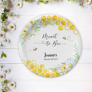 Assiettes En Carton Mariée prévue douche