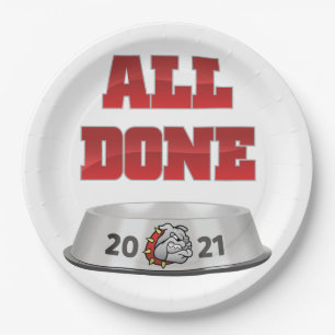 Assiettes En Carton Mason Bulldogs #7