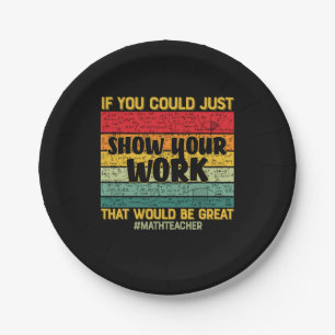 Assiettes En Carton Math Enseignant Maths Si Vous Pouvez Juste