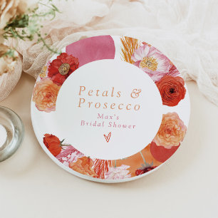 Assiettes En Carton MAX Fleurs Brillantes et Réception de Mariage Pros