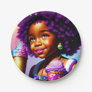 ASSIETTES EN CARTON MAYA MELENATED BIRTHDAY PLATES