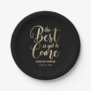 Assiettes En Carton Meilleures Futures Plaques de graduation de COULEU