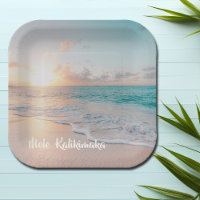 Mele Kalikimaka Belle fête de Noël de plage