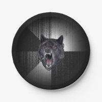 Mème de loup de folie