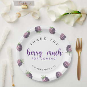 Assiettes En Carton Merci beaucoup