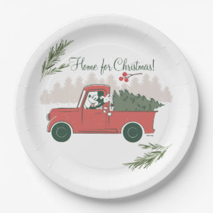 Assiettes En Carton Mickey Mouse   Accueil pour Noël
