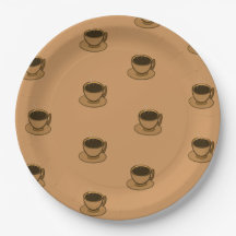 Mid Century Moderne Brown Cosy Coffee Cup