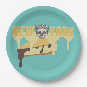 Assiettes En Carton Mikitiez cheesecake blueberrycheese newyork
