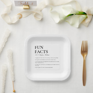 Assiettes En Carton Minimalist Wedding Fun Facts