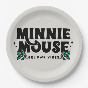 Assiettes En Carton Minnie Mouse   Vibes d'alimentation GRL