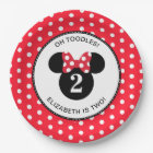 Minnie | Polka Rouge & Blanc Point Anniversaire