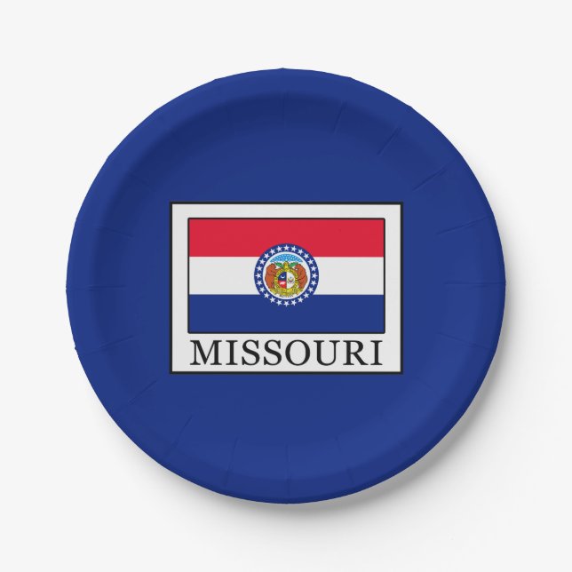 Assiettes En Carton Missouri (Devant)