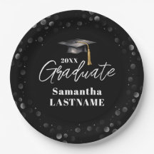 Modern Graduation Party Class of 20XX Custom Paper
