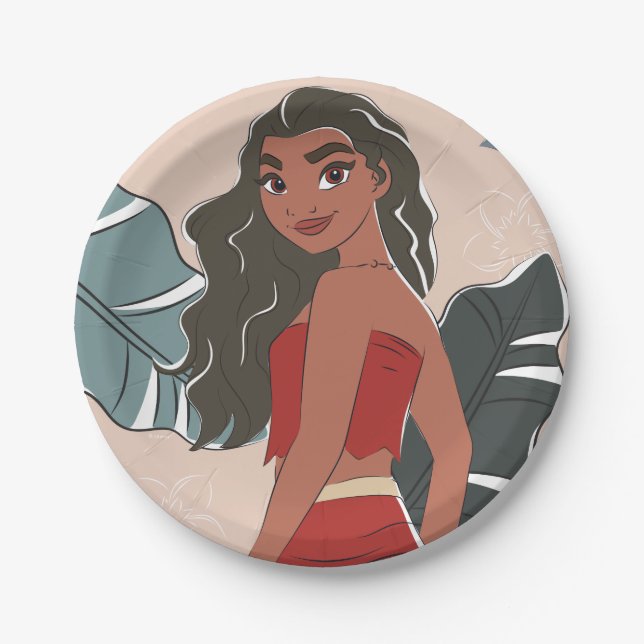 Assiettes En Carton Moment capturé par Moana (Devant)