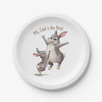 Assiettes En Carton Mon Père Est Le Meilleur