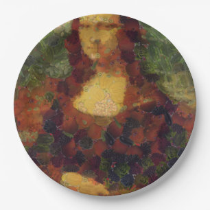 Assiettes En Carton Mona Lisa Lettuce Art fine Cuillère végétale