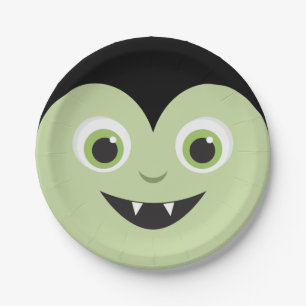 Assiettes En Carton Monster Mash Halloween Vampire