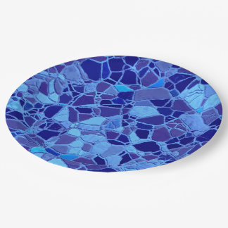 Assiettes En Carton mosaïque brisée C