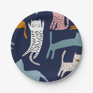 Assiettes En Carton Motif