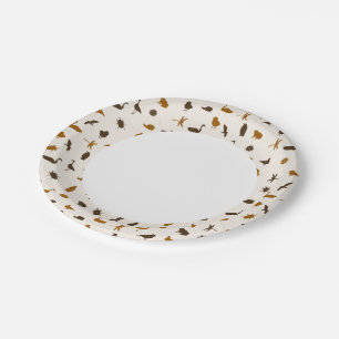 Assiettes En Carton motif animal 2
