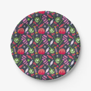 Assiettes En Carton Motif de bonbons motif Lollies lollipop 53